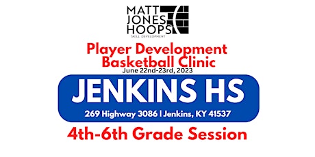 Player Development Basketball Clinic | 4th-6th Session | Matt Jones Hoops