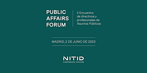 Imagen principal de Public Affairs Forum: II Encuentro de directivos de Asuntos Públicos