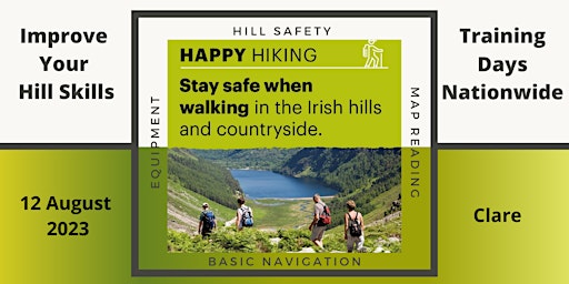Happy Hiking - Hill Skills Day - 12th August - Clare