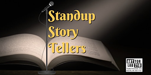 STANDUP STORYTELLERS - English Comedy Storytelling primary image