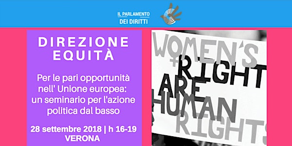Per le pari opportunità nell' Unione europea: un seminario per l'azione pol...