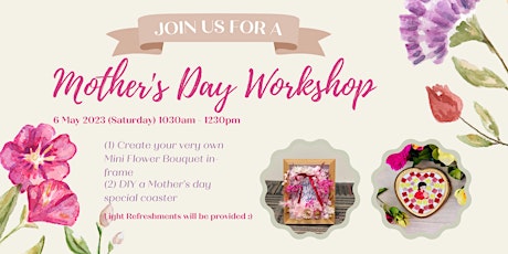 Hauptbild für Mother's Day Flower Workshop