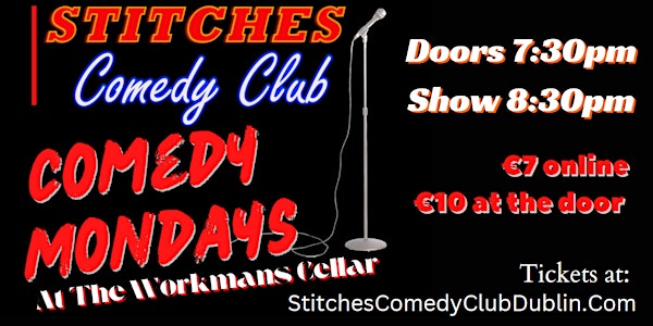 Comedy Mondays at Stitches Comedy Club