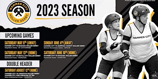 Hammer City Roller Derby 2023 Home Season! primary image