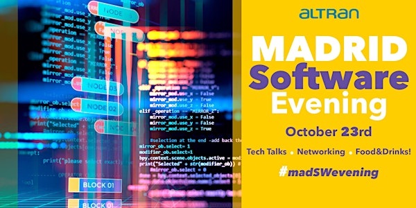 Madrid Software Evening