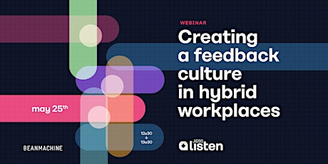 Webinar: creating a feedback culture in hybrid workspaces primary image