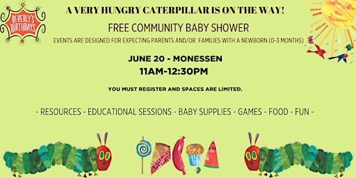 Free Community Baby Shower -- Monessen primary image