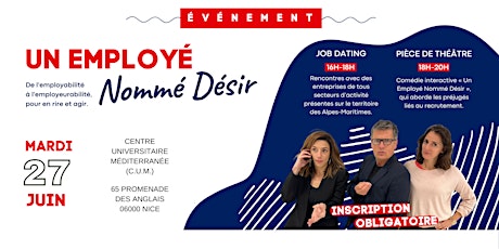 Job Dating et Théâtre Forum : Un Employé Nommé Désir