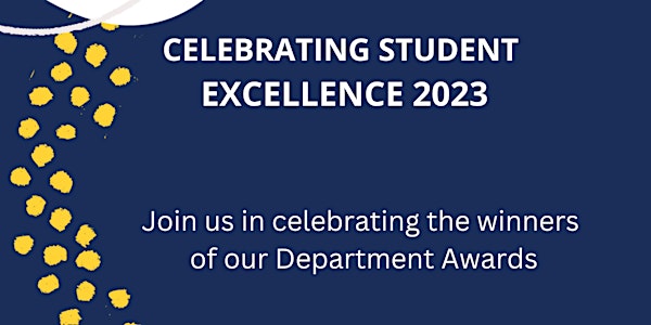 DoSS Celebrating Student Excellence - Department Awards