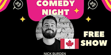 Nick Burden Live in Lisbon (English Comedy) primary image