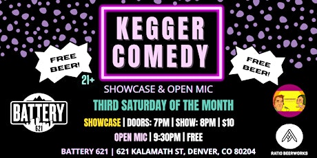 Kegger Comdy Showcase & Open Mic