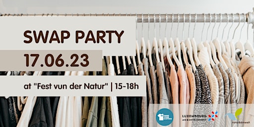 Hauptbild für Rethink Your Clothes fait sa swap party à la fête de la nature !