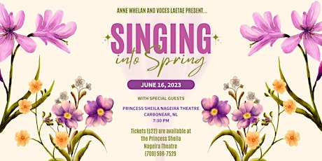 Anne Whelan and Voces Laetae presents SINGING INTO SPRING