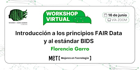 Workshop Introducción a FAIR Data y estándar BIDS para datos primary image