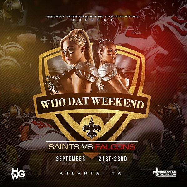 THE OFFICIAL SAINTS VS FALCONS WEEKEND TAKEOVER