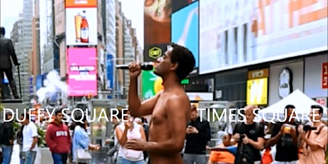 NAKED CONCERT in TIMES SQUARE