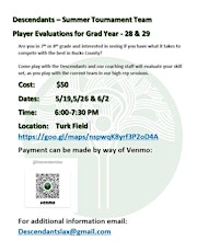 2028 Summer Tournament Team Player Evaluation