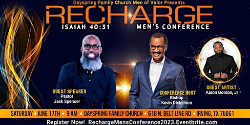 RECHARGE MEN'S CONFERENCE primary image