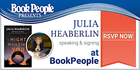BookPeople Presents: Julia Heaberlin- Night Will Find You