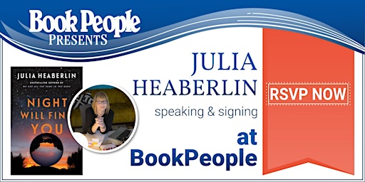 BookPeople Presents: Julia Heaberlin- Night Will Find You primary image
