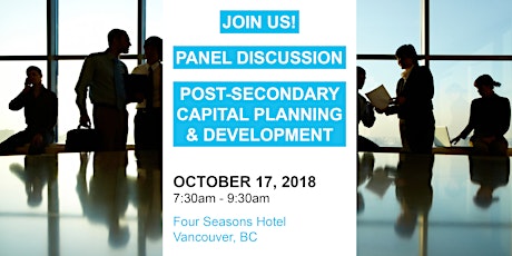 Panel Discussion: Post-Secondary Capital Planning and Development primary image