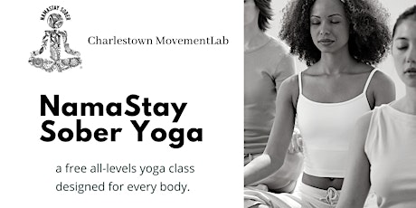 NamaStay Sober Yoga at Charlestown MovementLab