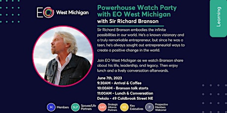 Powerhouse Watch Party with EO West Michigan primary image