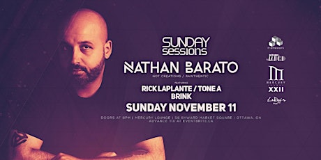 *TO BE RESCHEDULED* Nathan Barato at Sunday Sessions primary image