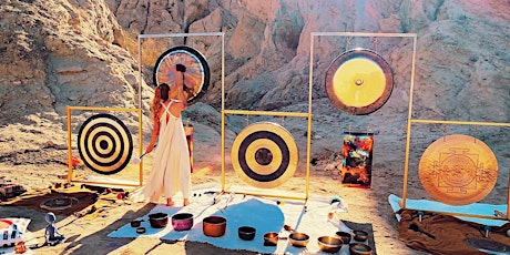 Desert Sounds outdoors Sound Bath with overnight campout option