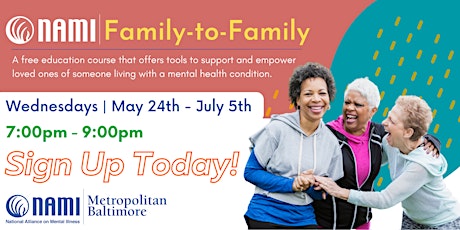 NAMI Family-to-Family Mental Health Class primary image