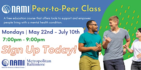 NAMI Peer-to-Peer Mental Health Class primary image