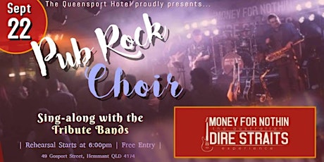 Pub Rock Choir Sing-along with the Tribute Bands (Free) primary image