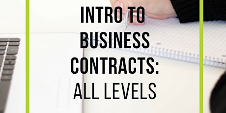 Intro to Business Contracts - All levels welcome!   primary image