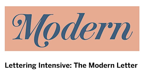 Lettering Intensive: The Modern Letter with Ken Barber