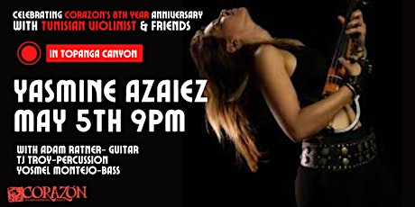 Yasmine Azaiez  in Celebration of Corazon's 8 Year Anniversary Party!!