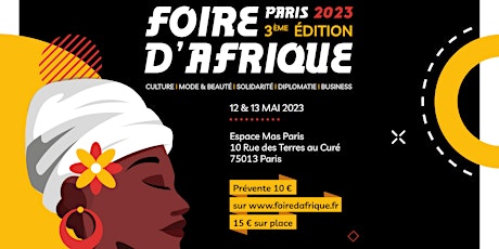Image principale de FOIRE D'AFRIQUE PARIS 2023