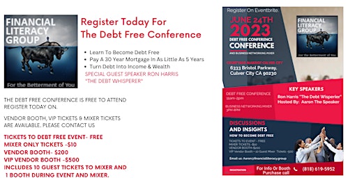 Imagen principal de The Debt Free Conference
