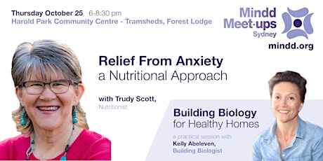 Relief from Anxiety... A Nutritional Approach with Trudy Scott primary image