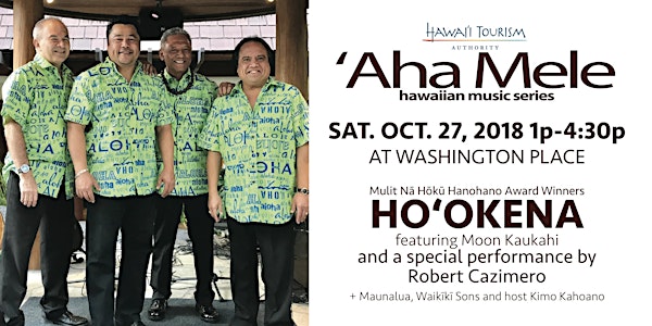 HTA’s ‘Aha Mele: Hawaiian Music Series at Washington Place