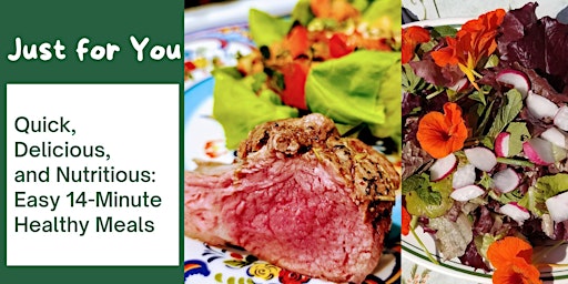 Find Your Personalized Healthy Eating Style with 14-Minute  Meals primary image