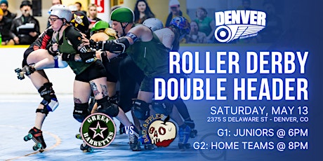 Imagen principal de Denver Roller Derby Doubleheader - May