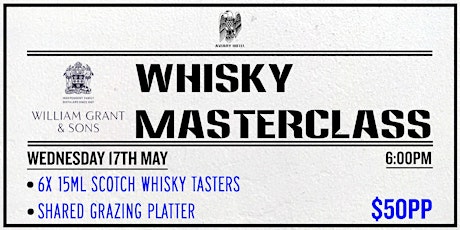 Whisky Masterclass @ The Aviary primary image
