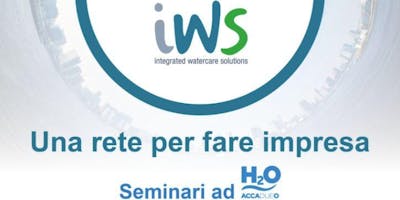 Seminari IWS ad H2O 2018 Seminari IWS ad H2O 2018