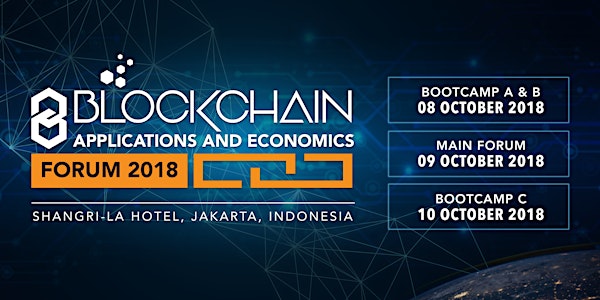 BLOCKCHAIN APPLICATIONS AND ECONOMICS INDONESIA FORUM