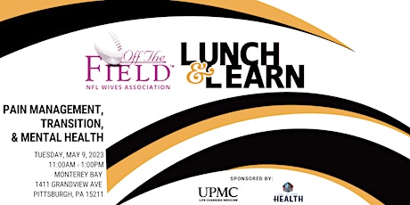 Off The Field NFL Wives Association + Hall of Fame Health Lunch and Learn primary image