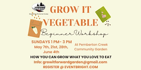 Grow-It Vegetable Workshop - All Ages Welcome