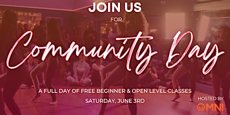 Community Day @ Omni Studios: A Free Day of Dance Classes!
