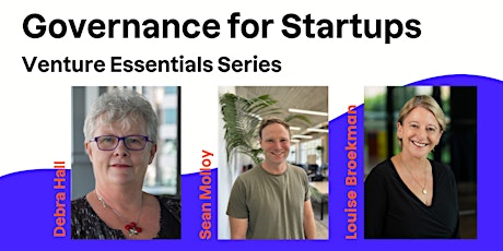 Venture Essentials: Governance for Startups primary image