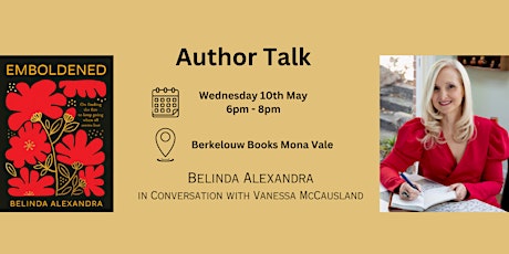 Imagen principal de Belinda Alexandra Author Talk in conversation with Vanessa McCausland