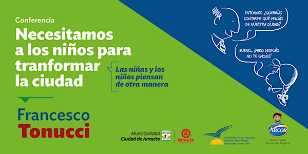 Conferencia de FRANCESCO TONUCCI-Necesitamos a los niños para transformar la ciudad